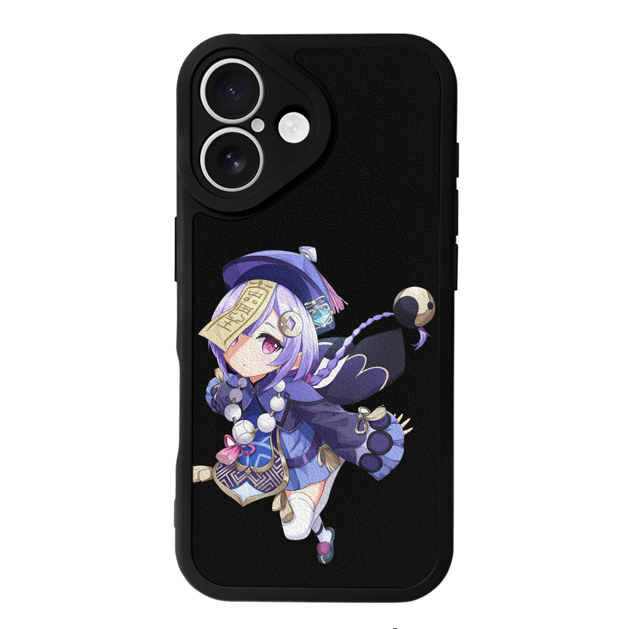 げんし神 七七 なな  genshin Nana 【iPhone 16シリーズ対応】シリコンスマホケース（レザー調） 材質：シリコン